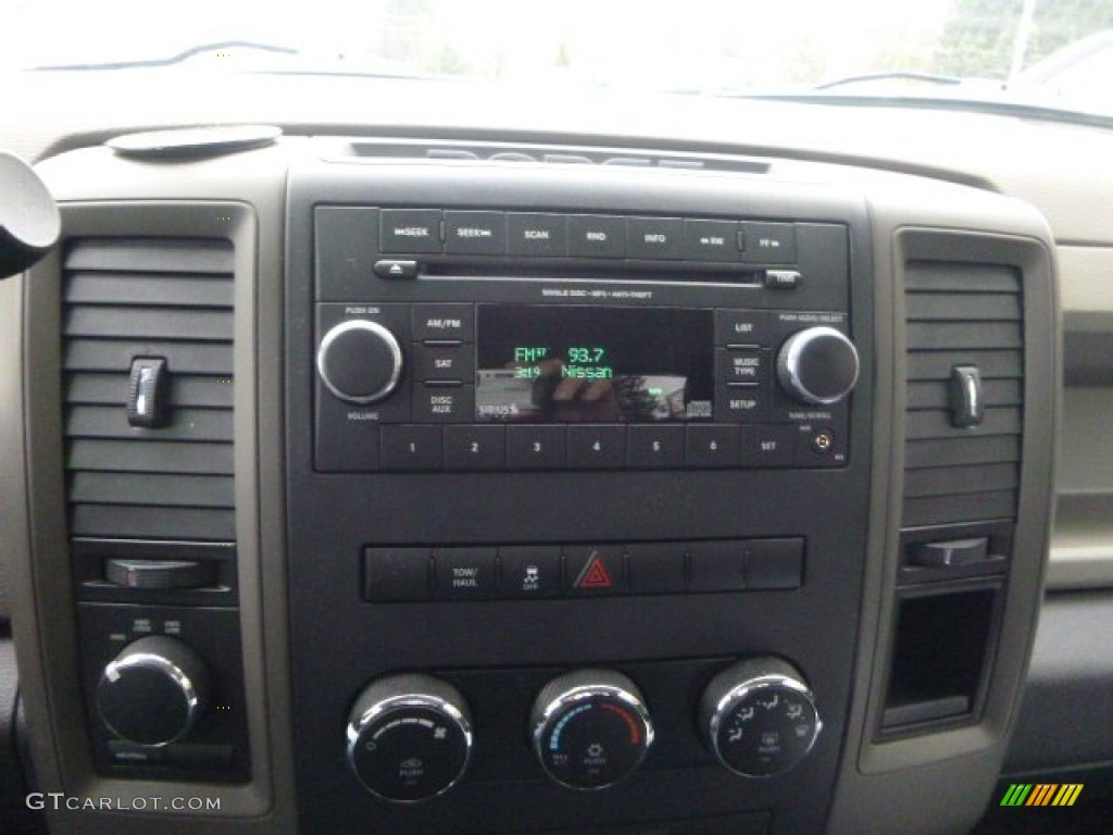 2012 Ram 1500 ST Regular Cab 4x4 - Black / Dark Slate Gray/Medium Graystone photo #22