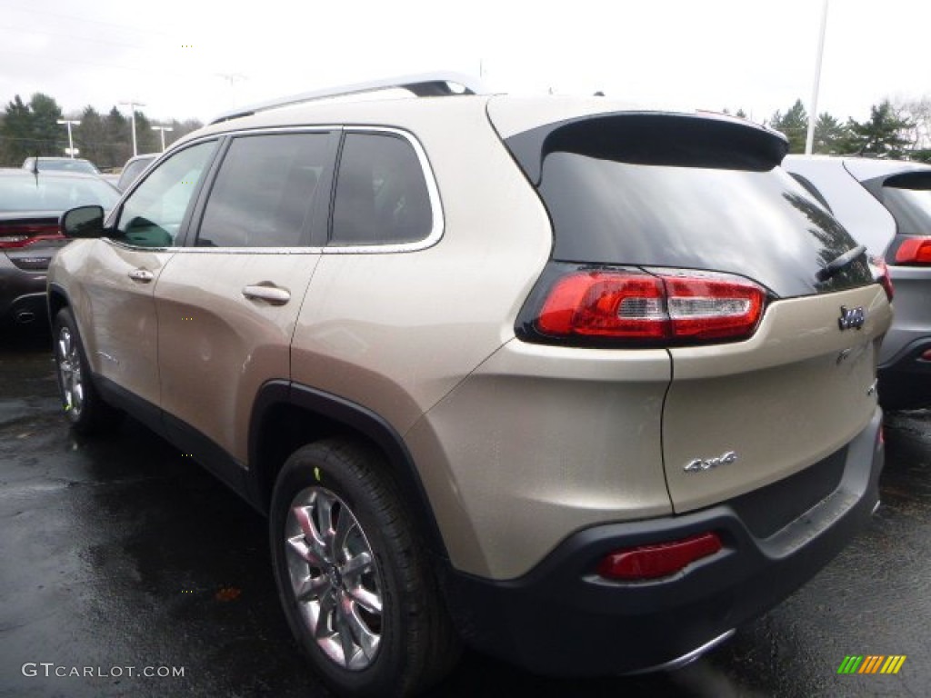 Cashmere Pearl 2015 Jeep Cherokee Limited 4x4 Exterior Photo #99943881