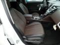 2015 Chevrolet Equinox Brownstone/Jet Black Interior Front Seat Photo