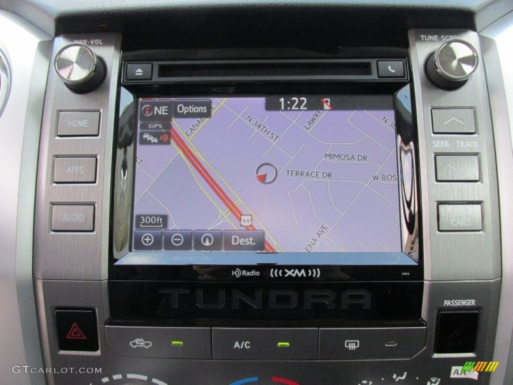 2015 Tundra SR5 CrewMax - Magnetic Gray Metallic / Black photo #29