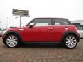 2008 Chili Red Mini Cooper S Hardtop  photo #2