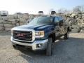 2015 Cobalt Blue Metallic GMC Sierra 2500HD SLE Crew Cab 4x4  photo #2