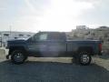 2015 Cobalt Blue Metallic GMC Sierra 2500HD SLE Crew Cab 4x4  photo #3