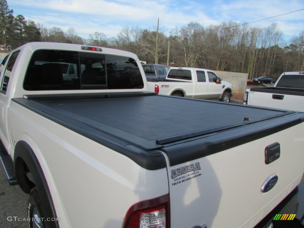 2012 F350 Super Duty King Ranch Crew Cab 4x4 - Oxford White / Chaparral Leather photo #10