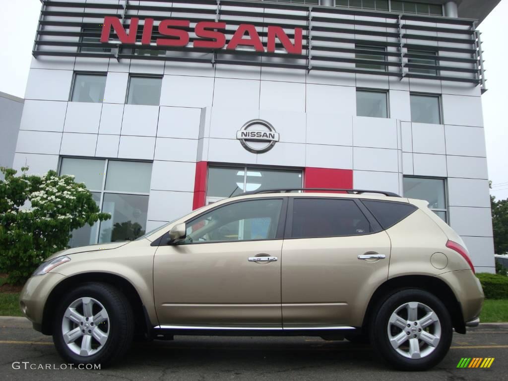 2006 Murano SL AWD - Chardonnay Metallic / Cafe Latte photo #4