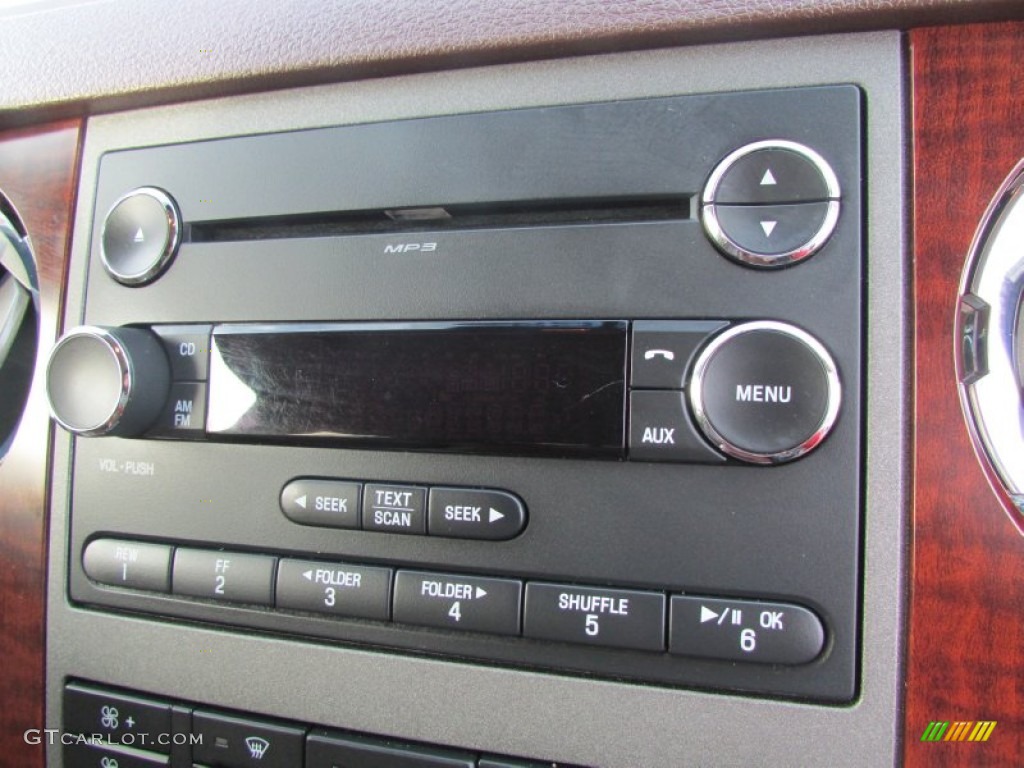 2012 F350 Super Duty King Ranch Crew Cab 4x4 - Oxford White / Chaparral Leather photo #23