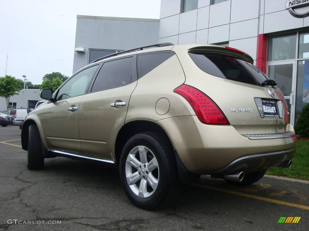 2006 Murano SL AWD - Chardonnay Metallic / Cafe Latte photo #5