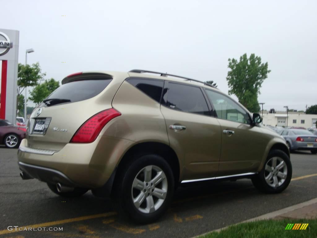 2006 Murano SL AWD - Chardonnay Metallic / Cafe Latte photo #9