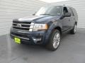 2015 Blue Jeans Metallic Ford Expedition Limited  photo #7