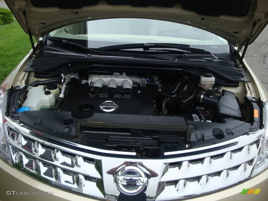 2006 Murano SL AWD - Chardonnay Metallic / Cafe Latte photo #17