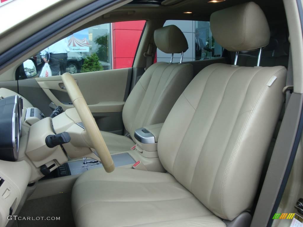 2006 Murano SL AWD - Chardonnay Metallic / Cafe Latte photo #21