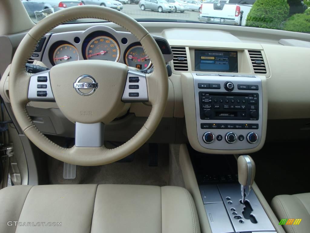 2006 Murano SL AWD - Chardonnay Metallic / Cafe Latte photo #22