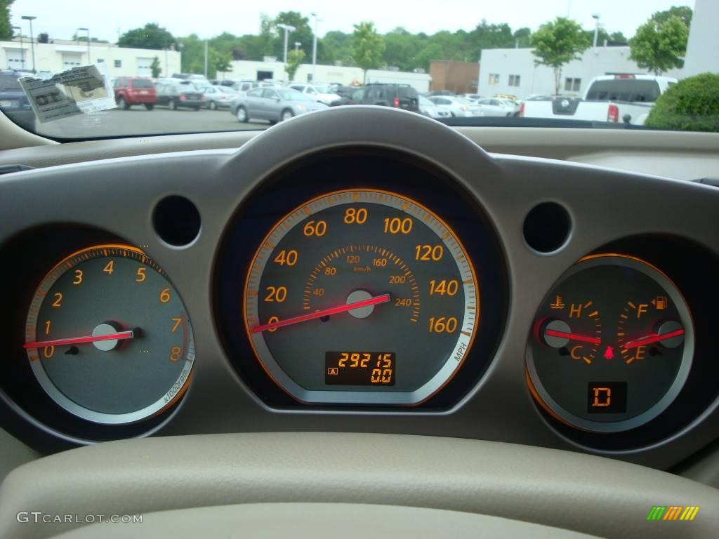 2006 Murano SL AWD - Chardonnay Metallic / Cafe Latte photo #24
