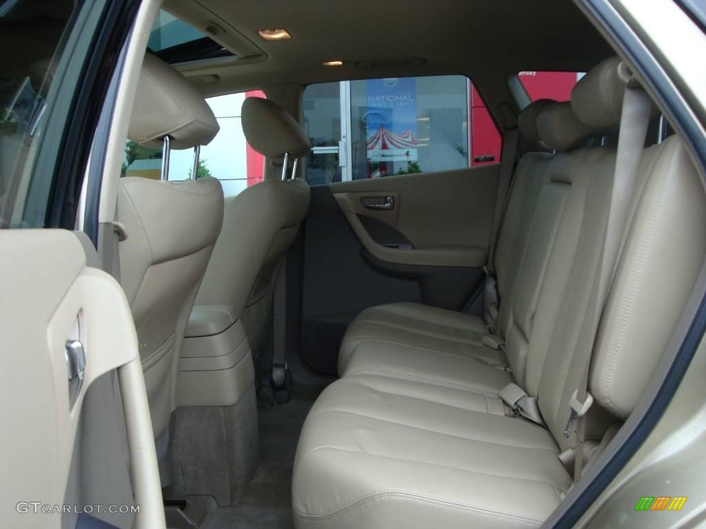2006 Murano SL AWD - Chardonnay Metallic / Cafe Latte photo #29