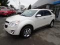 2015 White Diamond Tricoat Chevrolet Equinox LT AWD  photo #3