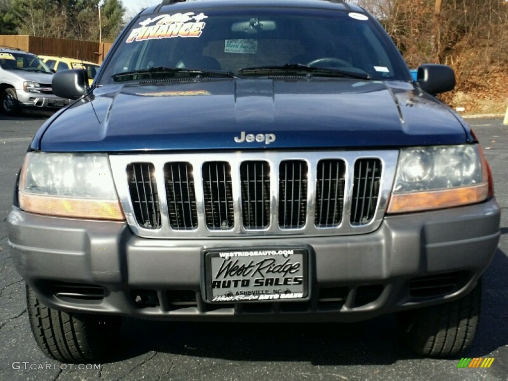 2001 Grand Cherokee Laredo 4x4 - Patriot Blue Pearl / Agate photo #1