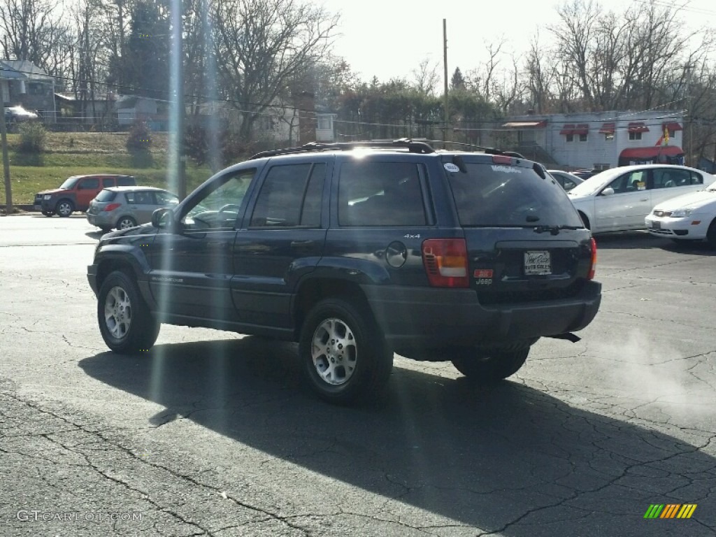 2001 Grand Cherokee Laredo 4x4 - Patriot Blue Pearl / Agate photo #4