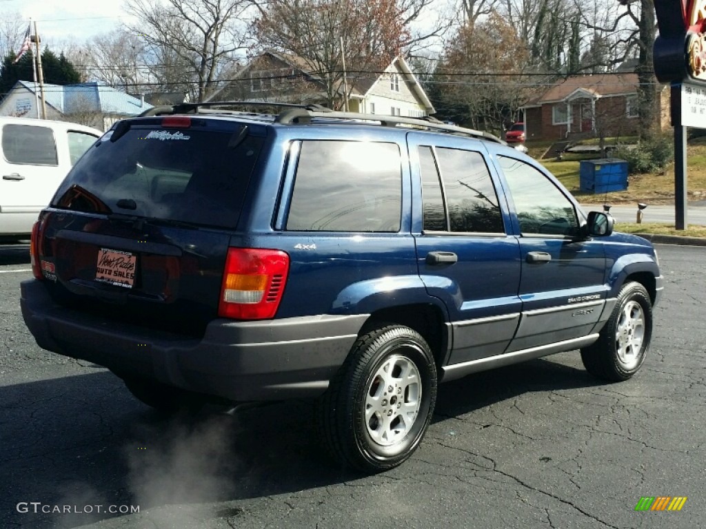 2001 Grand Cherokee Laredo 4x4 - Patriot Blue Pearl / Agate photo #6