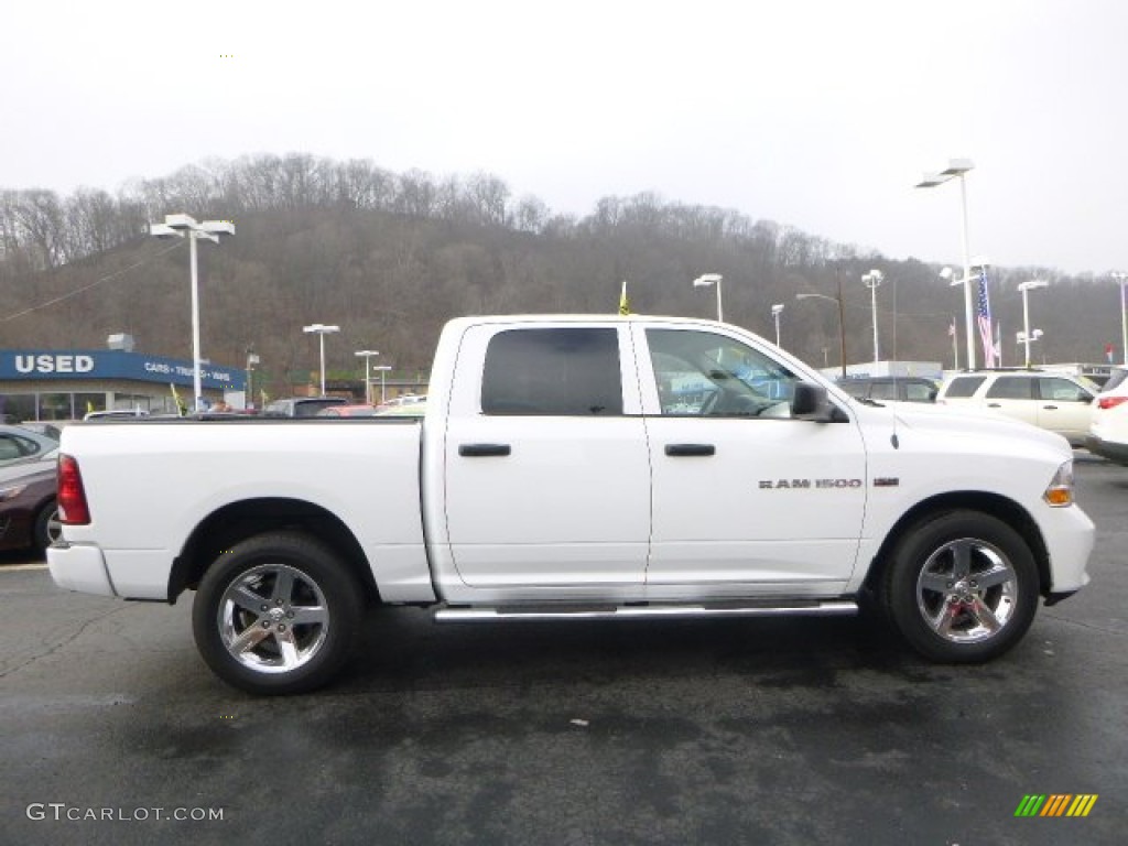 2012 Ram 1500 ST Crew Cab 4x4 - Bright White / Dark Slate Gray/Medium Graystone photo #1