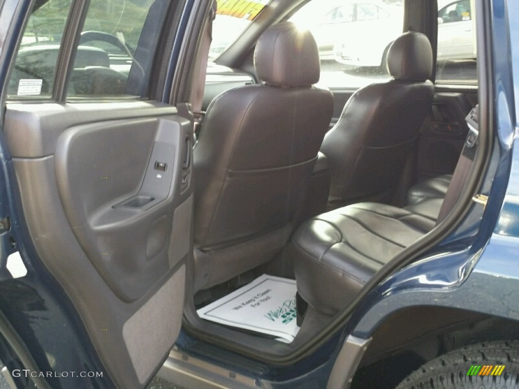 2001 Grand Cherokee Laredo 4x4 - Patriot Blue Pearl / Agate photo #15