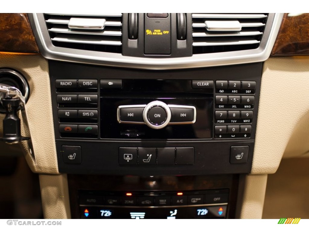 2012 E 350 4Matic Sedan - Quartz Blue Metallic / Almond/Mocha photo #30