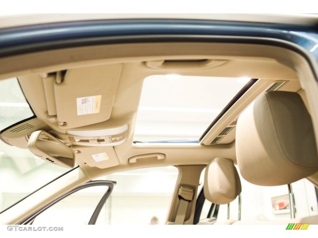 2012 E 350 4Matic Sedan - Quartz Blue Metallic / Almond/Mocha photo #34