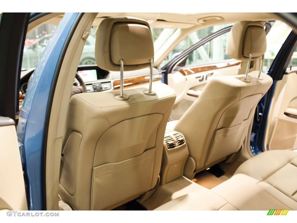 2012 E 350 4Matic Sedan - Quartz Blue Metallic / Almond/Mocha photo #36