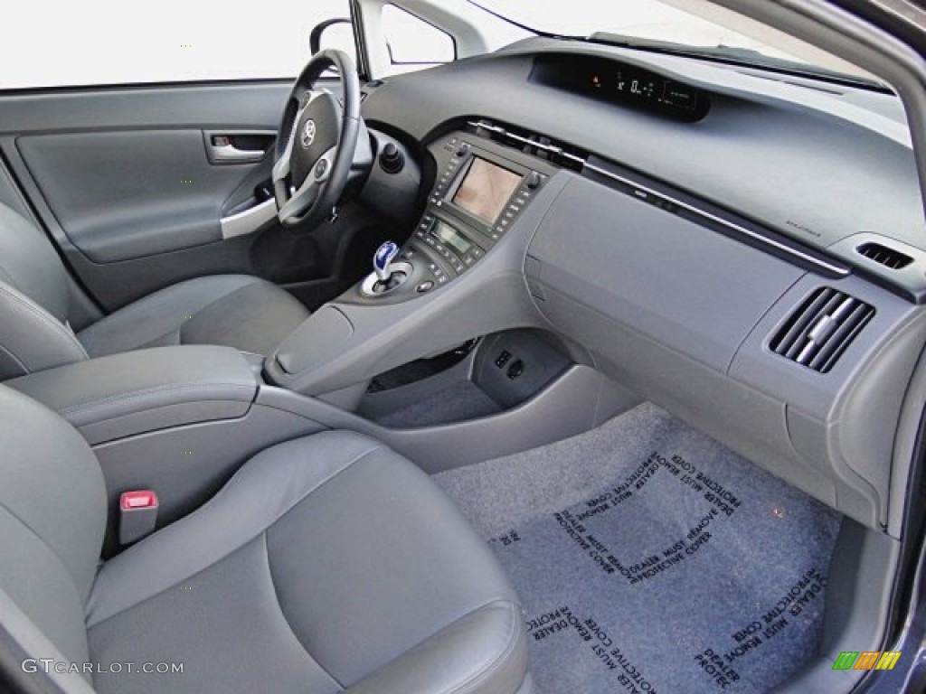 2010 Prius Hybrid V - Winter Gray Metallic / Misty Gray photo #46