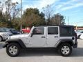 Bright Silver Metallic - Wrangler Unlimited Rubicon 4x4 Photo No. 2