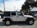 Bright Silver Metallic - Wrangler Unlimited Rubicon 4x4 Photo No. 10