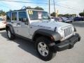 Bright Silver Metallic - Wrangler Unlimited Rubicon 4x4 Photo No. 11
