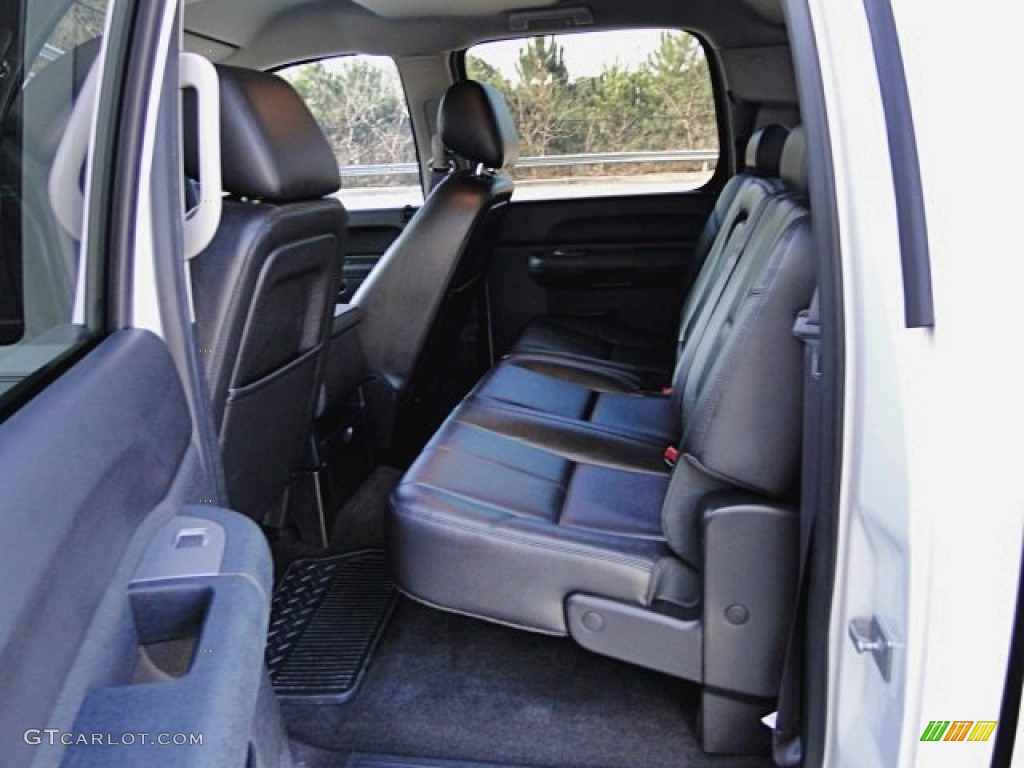 2012 Sierra 1500 SLE Crew Cab - Summit White / Ebony photo #59