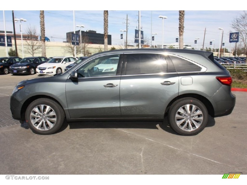 2015 Forest Mist Metallic Acura MDX SHAWD Technology 99929299 Photo 4 Car