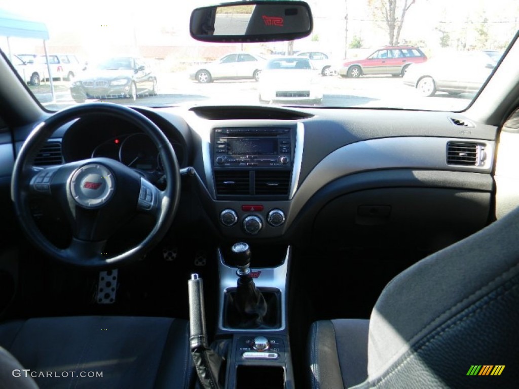 2008 Impreza WRX STi - Aspen White / Carbon Black/Graphite Gray Alcantara photo #13