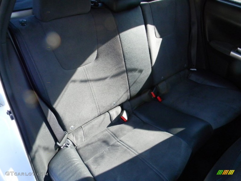 2008 Impreza WRX STi - Aspen White / Carbon Black/Graphite Gray Alcantara photo #24