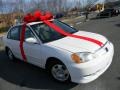 2003 Taffeta White Honda Civic Hybrid Sedan  photo #1