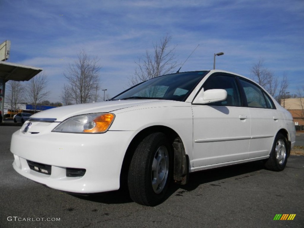 Taffeta White 2003 Honda Civic Hybrid Sedan Exterior Photo #99959472