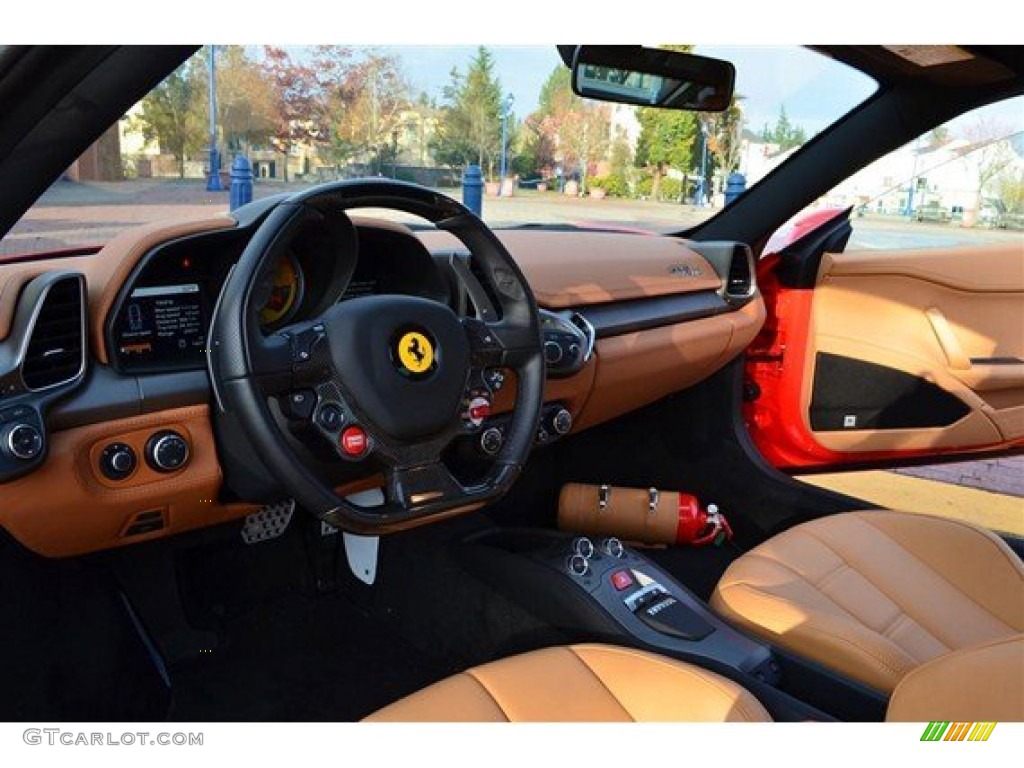 2014 458 Italia - Rosso Scuderia (Red) / Cuoio photo #6