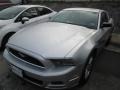 Ingot Silver - Mustang V6 Coupe Photo No. 2