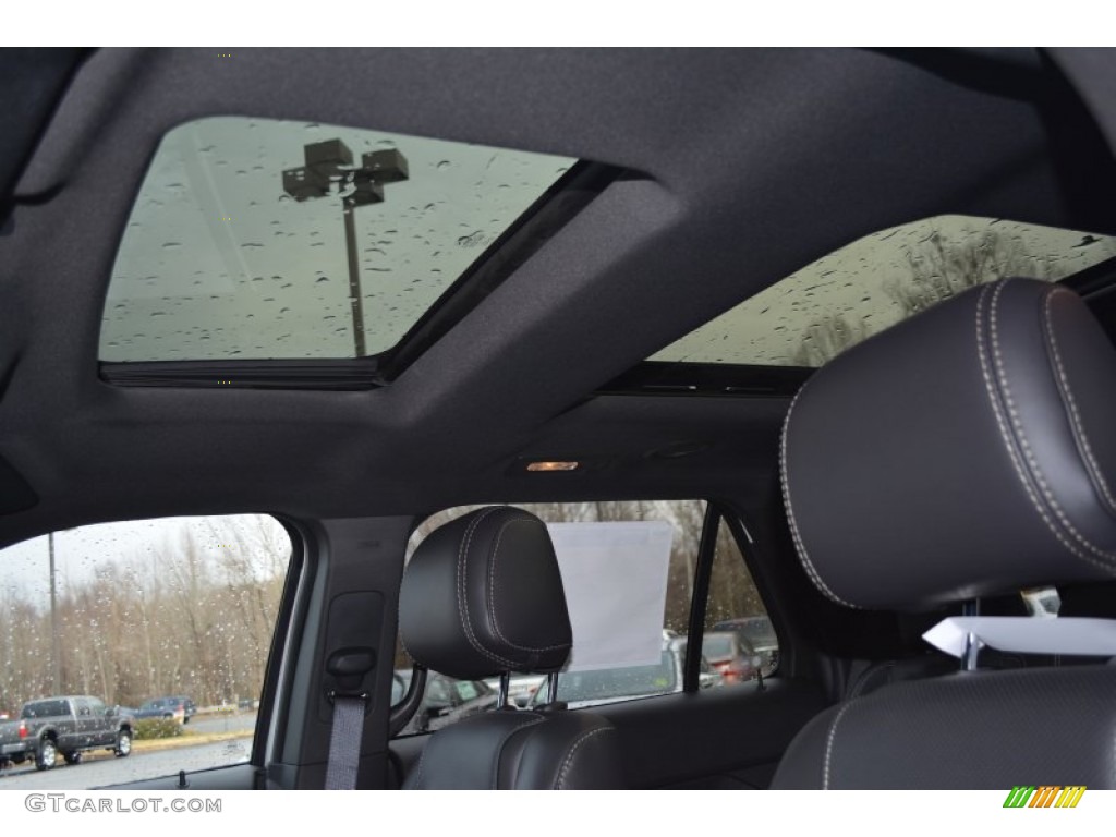 2015 Explorer Sport 4WD - White Platinum / Sport Charcoal Black photo #27