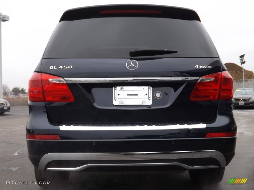 2014 GL 450 4Matic - Lunar Blue Metallic / Almond Beige photo #3
