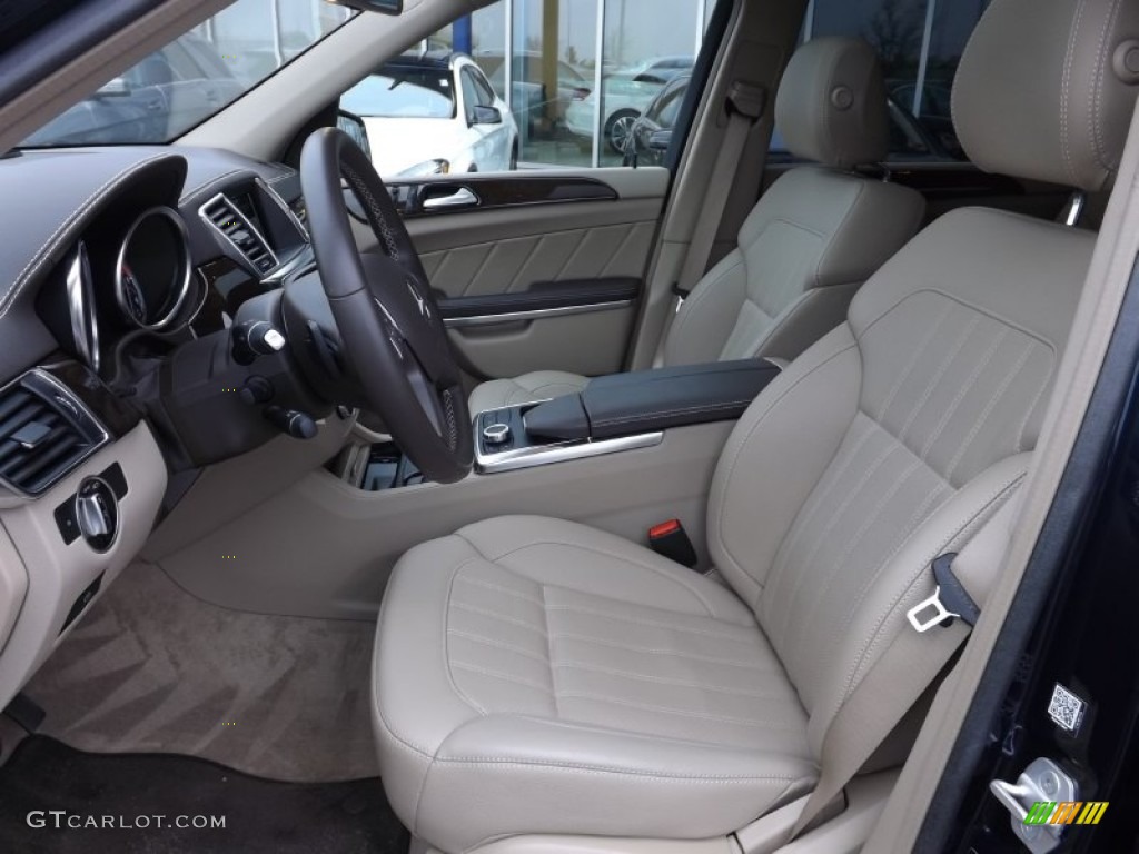 2014 GL 450 4Matic - Lunar Blue Metallic / Almond Beige photo #8