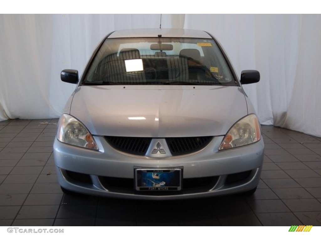 2004 Lancer ES - Cool Silver Metallic / Gray photo #3