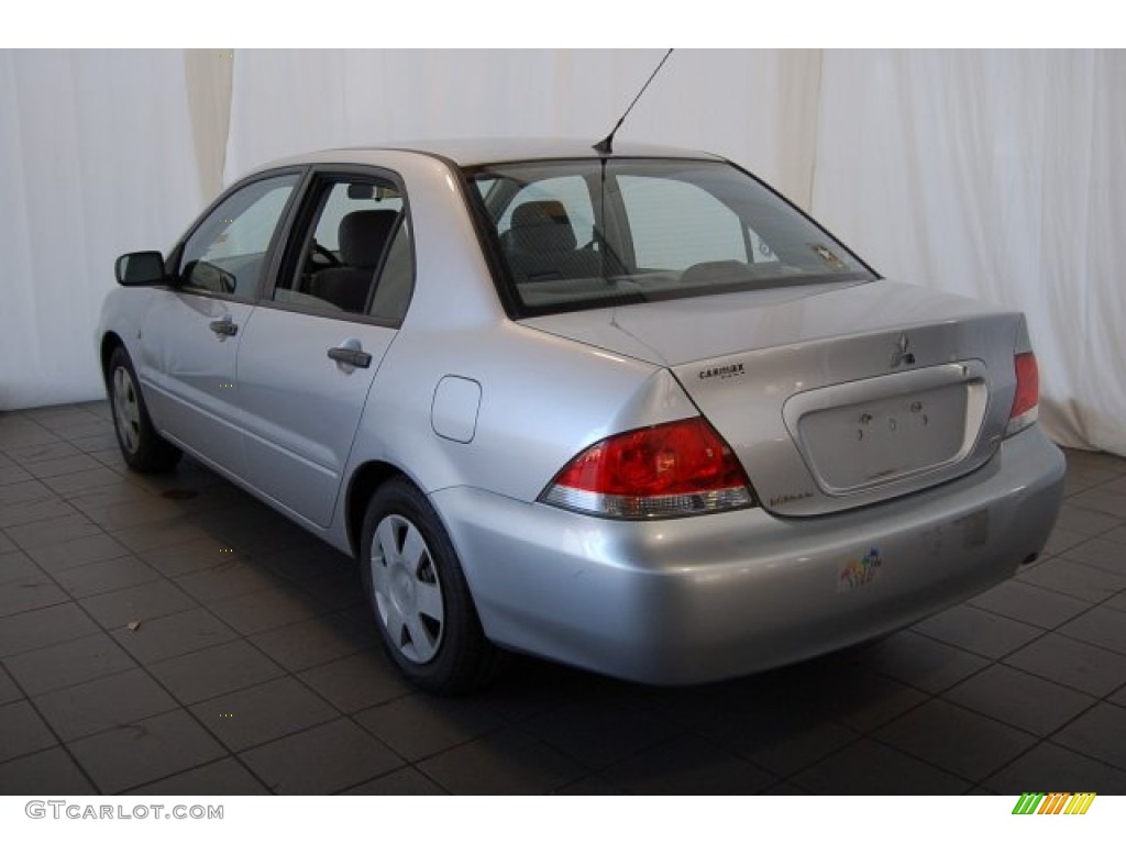 2004 Lancer ES - Cool Silver Metallic / Gray photo #8