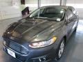 2015 Magnetic Metallic Ford Fusion SE  photo #3