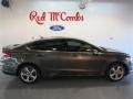 2015 Magnetic Metallic Ford Fusion SE  photo #8