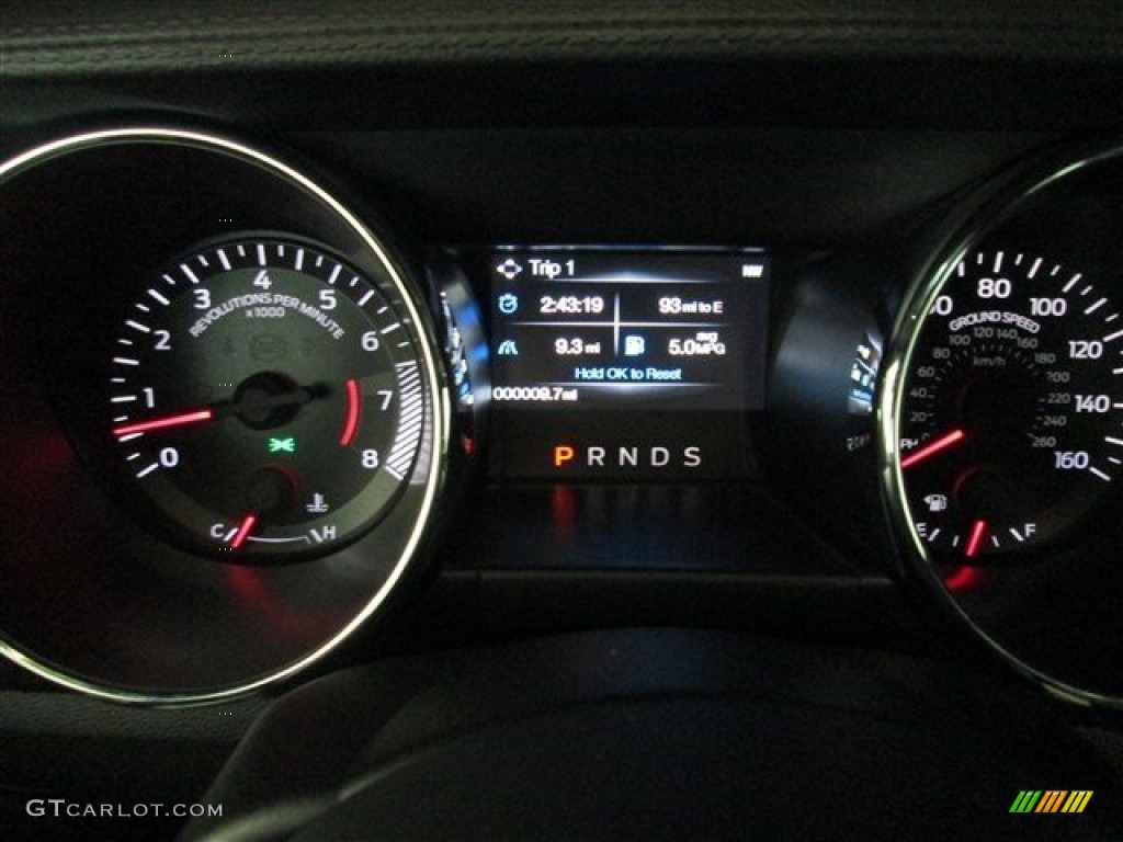 2015 Mustang V6 Coupe - Magnetic Metallic / Ebony photo #18