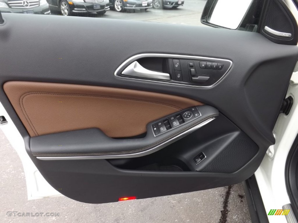2015 Mercedes-Benz GLA 250 4Matic Brown Door Panel Photo #99965298