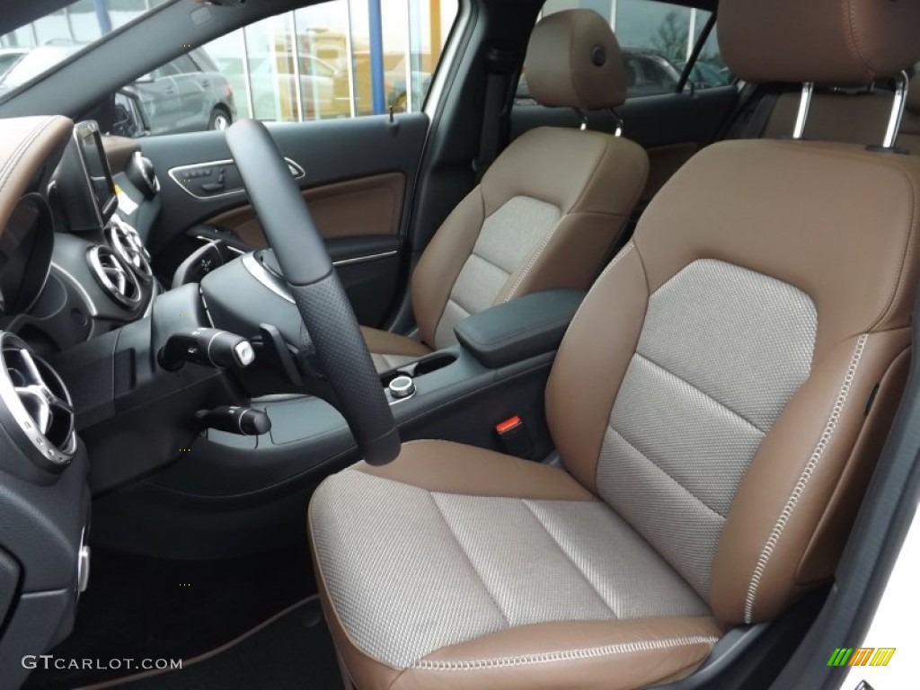 Brown Interior 2015 Mercedes-Benz GLA 250 4Matic Photo #99965322