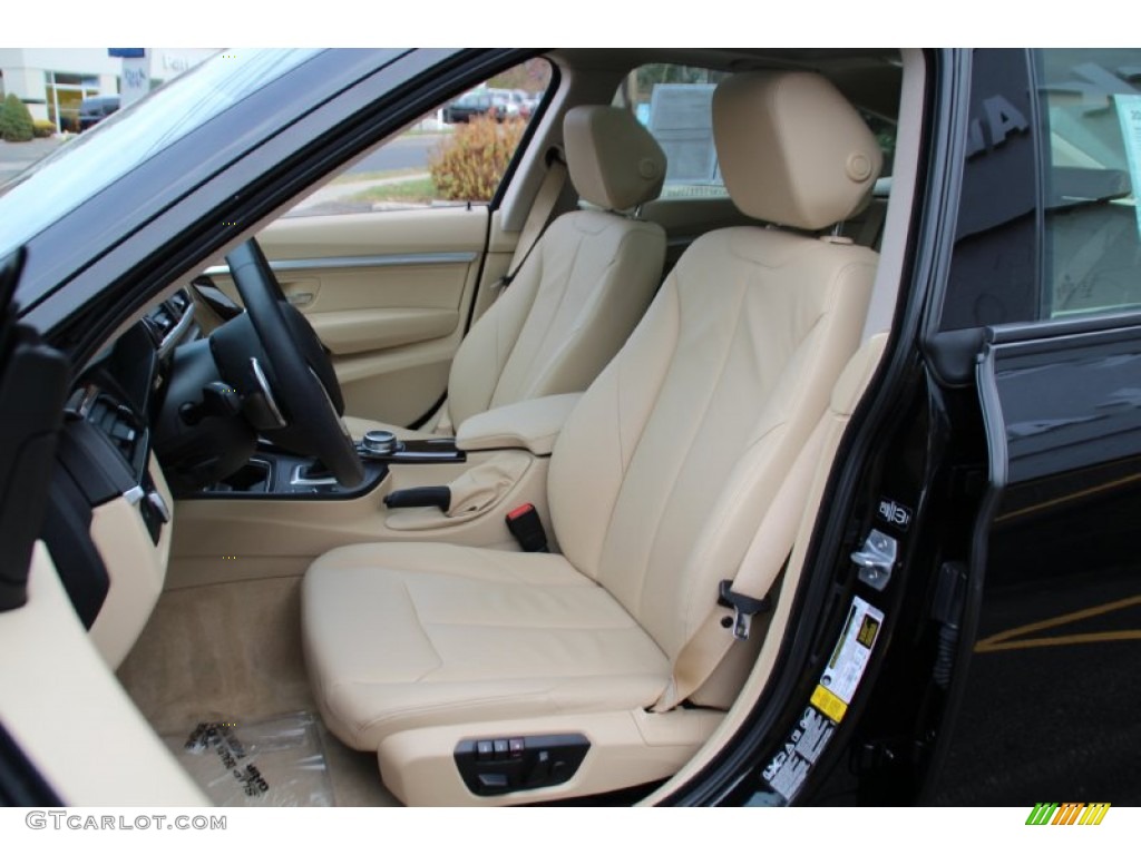 2014 3 Series 335i xDrive Gran Turismo - Black Sapphire Metallic / Venetian Beige photo #14